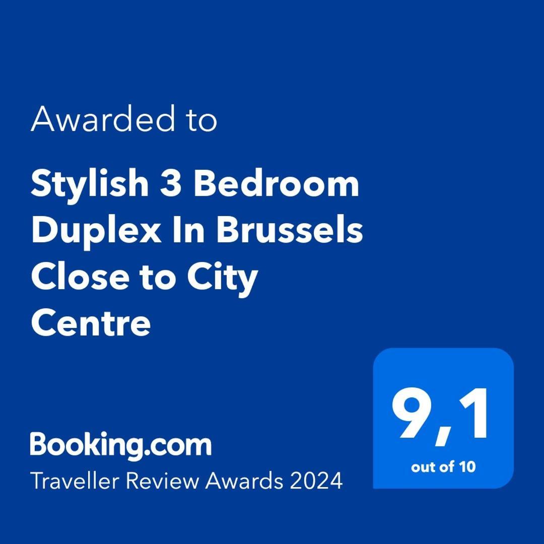 Superb 3 Bedroom & 3 Bathroom Duplex In Brussels City Centre Ngoại thất bức ảnh