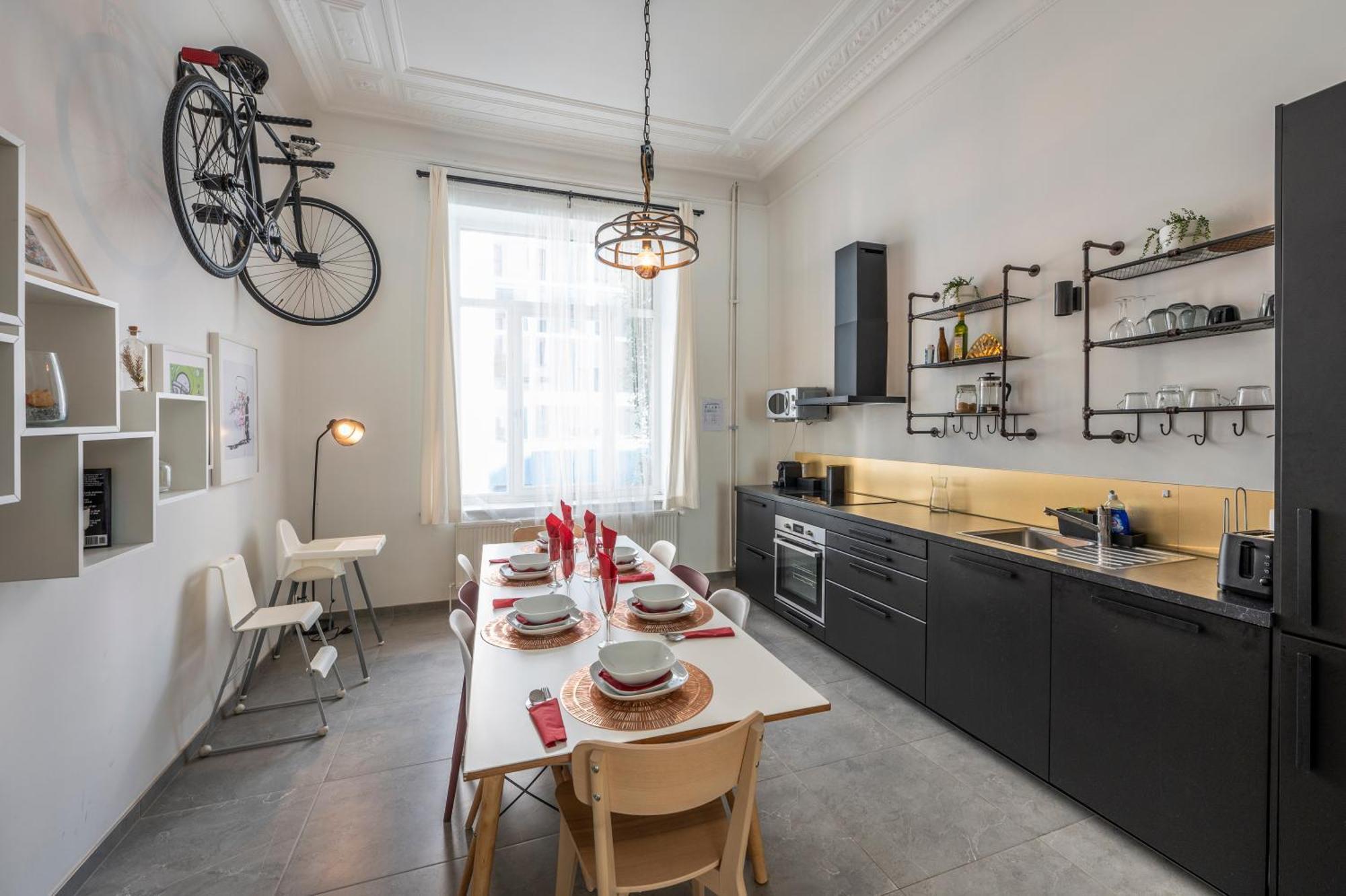 Superb 3 Bedroom & 3 Bathroom Duplex In Brussels City Centre Ngoại thất bức ảnh